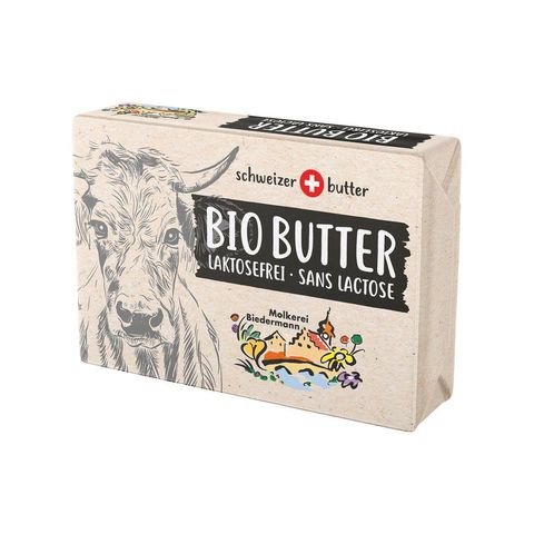 Butter laktosefrei, Schweizer Bio-Verordnung