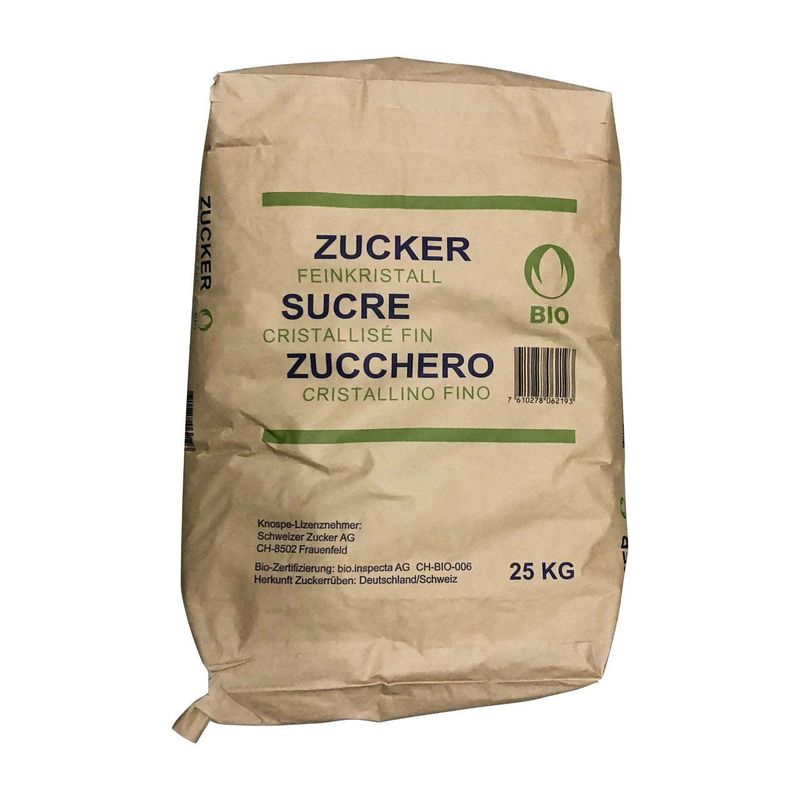Rübenzucker weiss, Bio Knospe