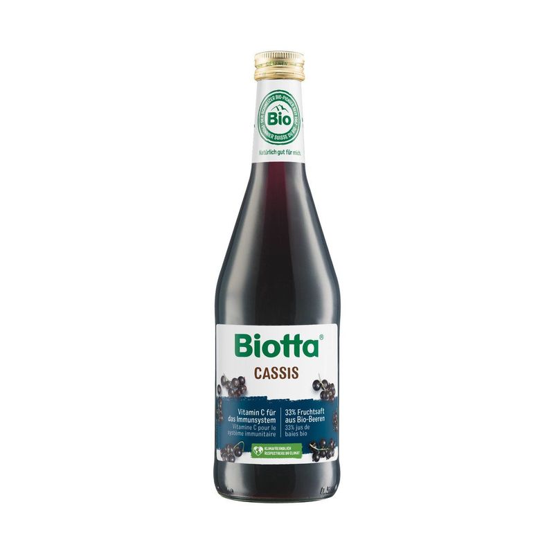 Cassis, Schweizer Bio-Verordnung