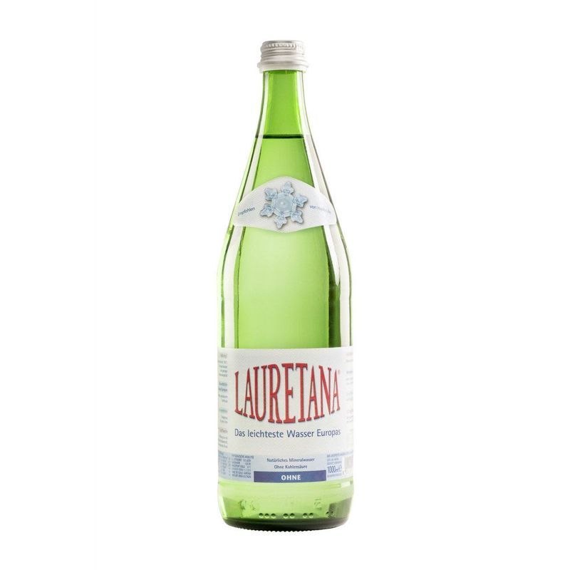Mineralwasser ohne Kohlensäure Glas, ohne Zertifizierung
